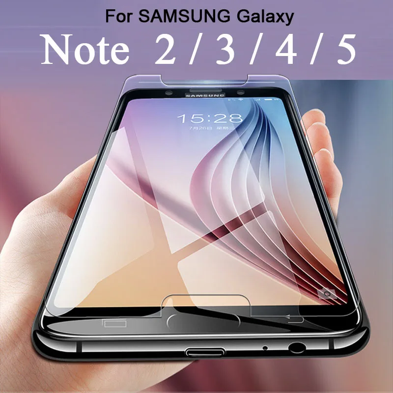 Защитное стекло для экрана galaxy note 2 4 samsung note5 note4 note2 10 lite пленка glas galax samsun