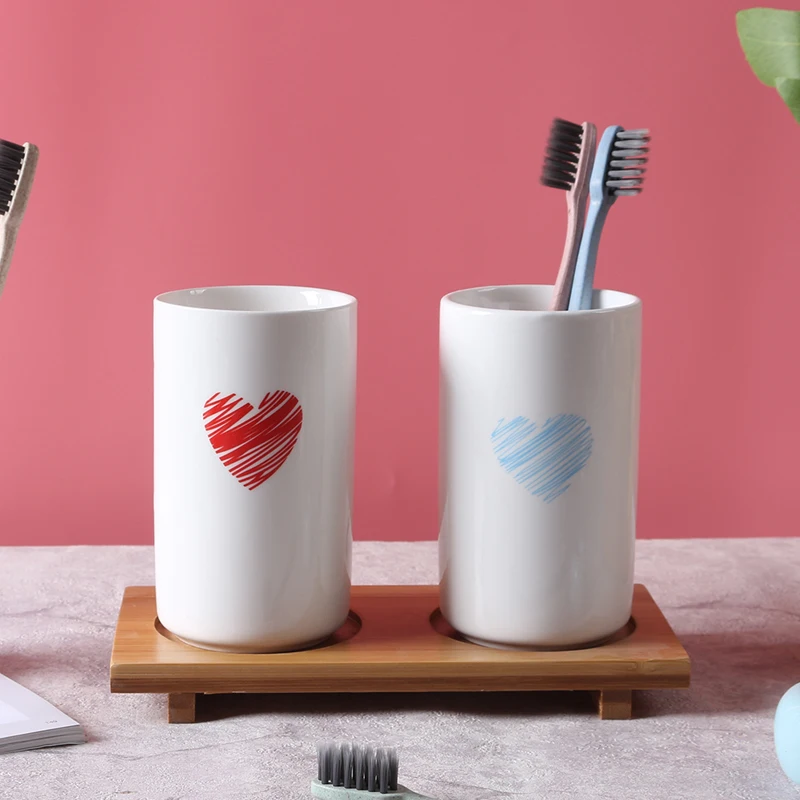 Новинка креативные стаканы для ванной комнаты зубная кружка чашка мытья набор