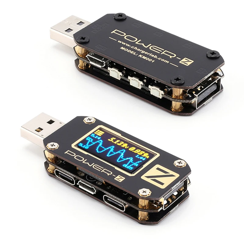 Цифровой USB тестер QC3.0/PD вольтметр амперметр цифровой измеритель напряжения и