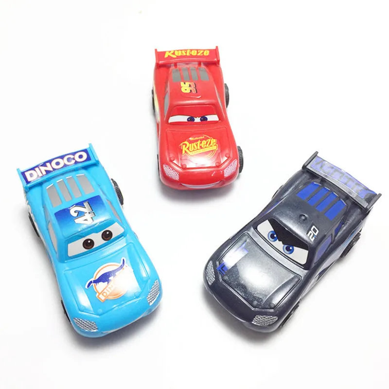 4 шт./лот 5 Disney Pixar Cars 3 Lightning McQueen литые под давлением качественные пластиковые