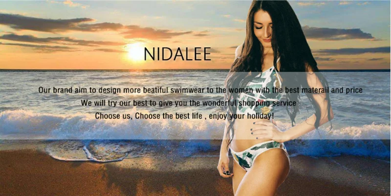 NIDALEE, сексуальный комплект бикини, женский купальник, стринги, купальный костюм, пуш-ап, комплект бикини, бразильский купальник, Maillot De Bain, бикини