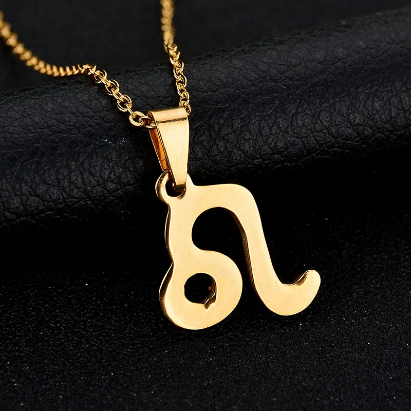 Ожерелье с 12 созвездиями из нержавеющей стали 3 вида цветов зодиакальное