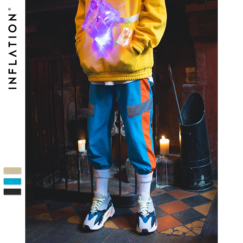 Инфляция 2019 мужская одежда спортивные штаны мужские летние новые модные