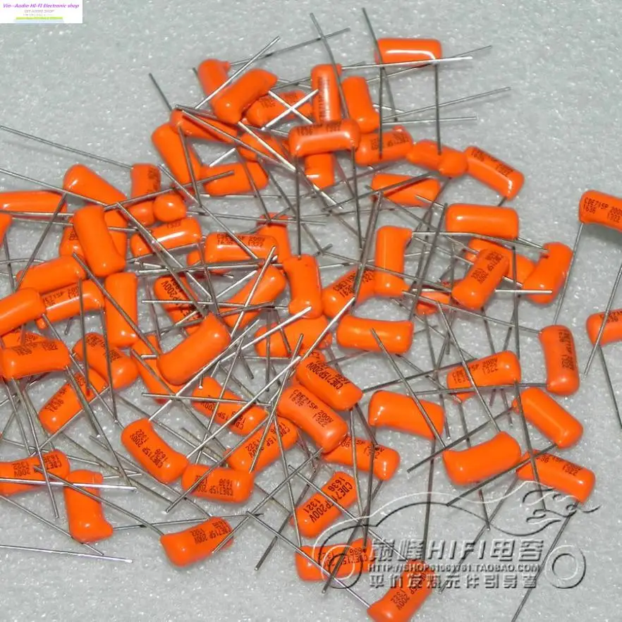 Суперконденсатор 10 шт/20 шт Cde Sprague высокоточная тонкая пленка 715p 200v0.016uf P12mm 163g