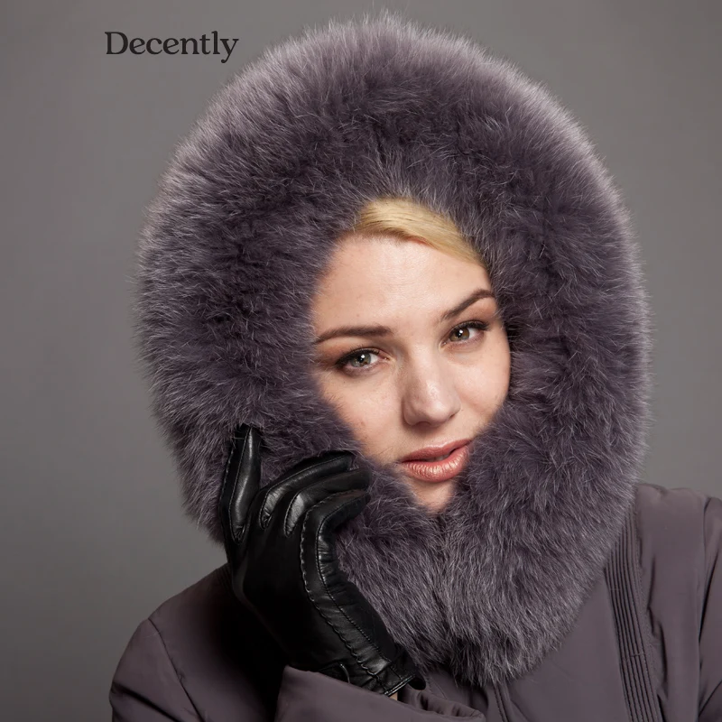 Прилично Новый Женский X длинные Solid Молнии Широкий Талией Утка Вниз Парки Пояса