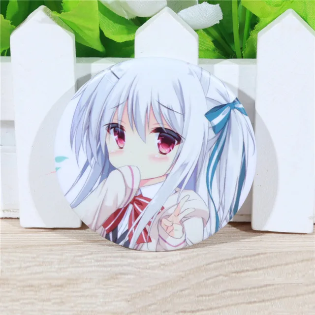FFFPIN 5,8 см мультфильм Himouto мультипликационный персонаж дома Умару брошь японская сестра нагрудник значок аниме булавка большая монета значок ткань рюкзак сумка Декор - Цвет: Model C