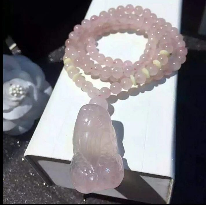 ZCD 2017 604 + натуральный кристаллический порошок ожерелье с подвеской из гибискуса