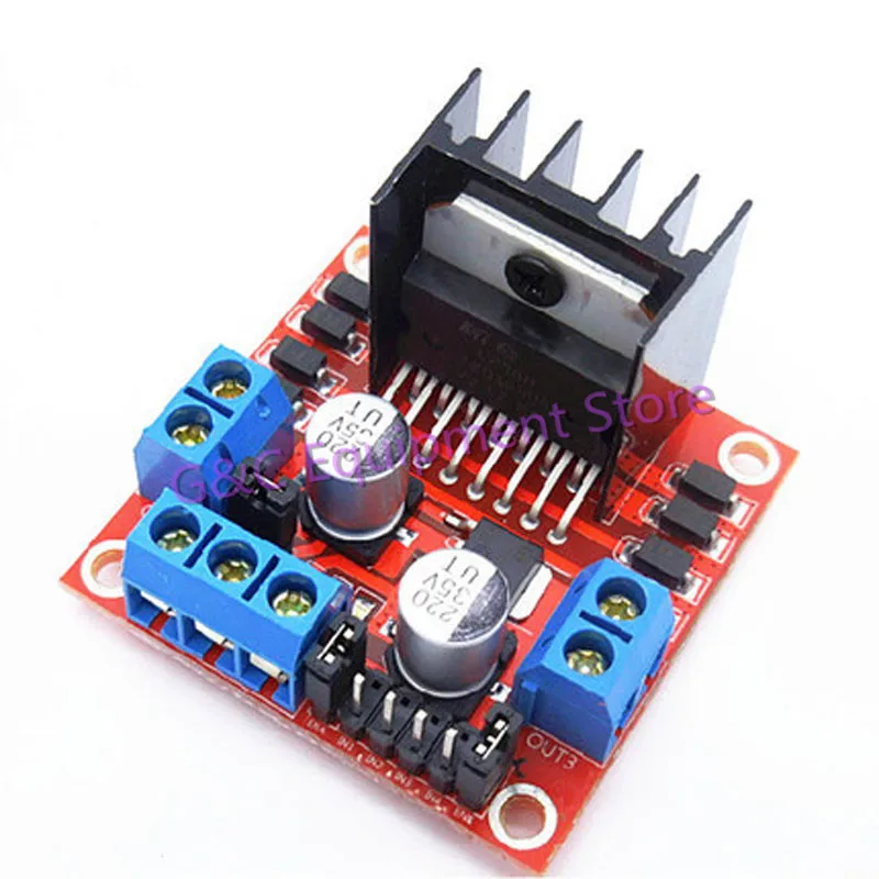 10 шт. Новая плата управления для Arduino L298N DC шаговый двигатель драйвер контроллера