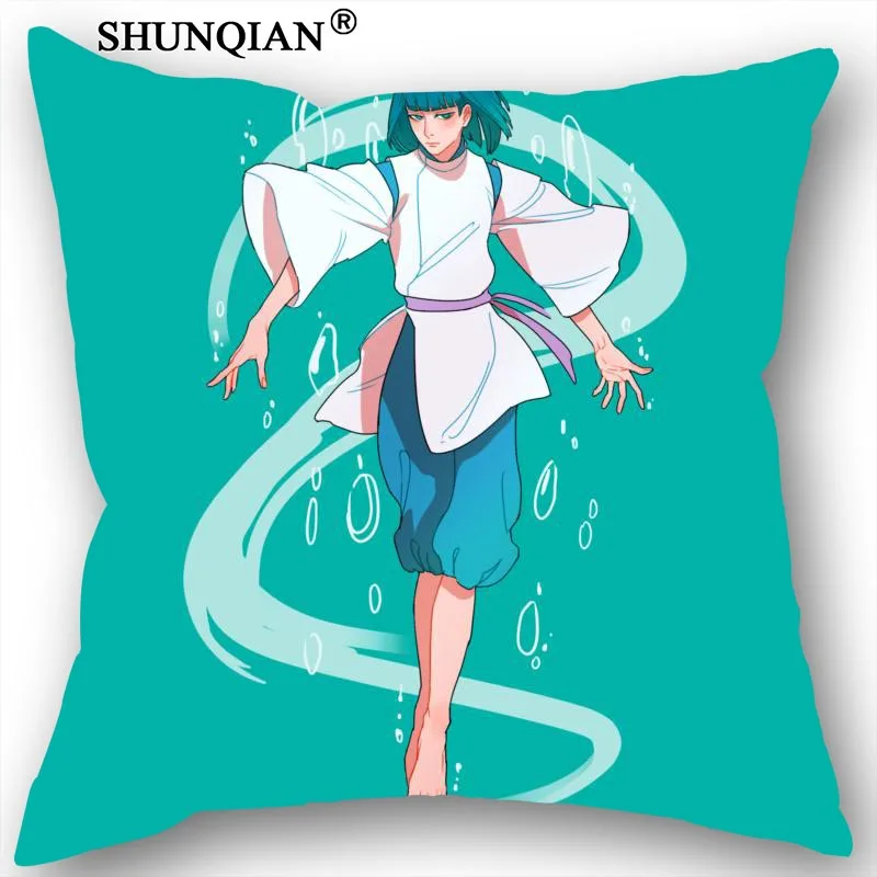New Spirited Away Pillowcase Wedding Decorative Pillow Case Customize Gift For Cover 35X35cm 40X40cm(One Sides) | Дом и сад
