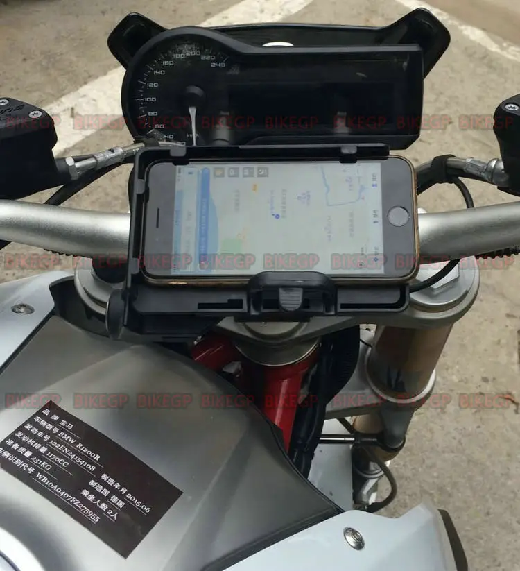 Мобильный телефон навигационный кронштейн USB для зарядки телефона BMW R1200GS LC adventure