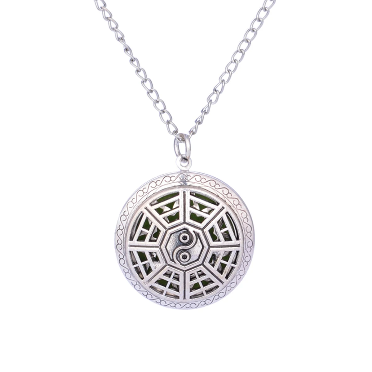 Летнее ожерелье с ароматическим диффузором винтажные медальоны подвеской колье