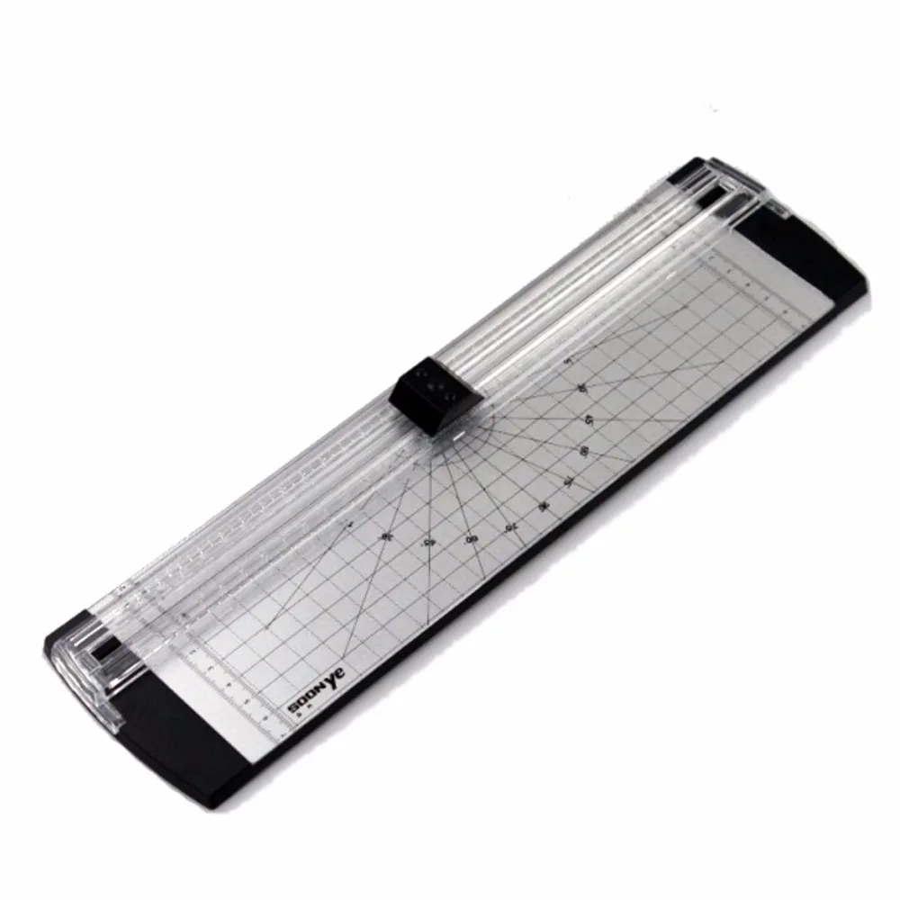 A4 Серебряный прецизионный фото поворотный резак для бумаги гильотина триммер