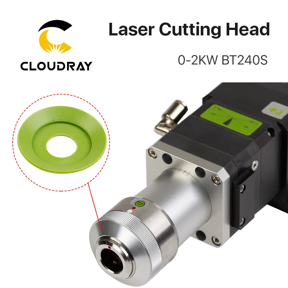 Raytools BT240S 0-3.3kw волоконная Лазерная режущая головка BT240 2000 Вт для Raycus IPG волоконный лазер