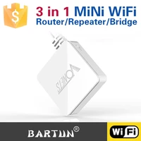 mini 3 in 1 wifi routerbridgerepeater 2 4g wireless access point apclient 300mbps wifi network extender signal booster