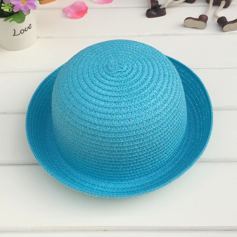 [DINGDNSHOW] модная детская соломенная шляпа Детская летняя Стильная от солнца для