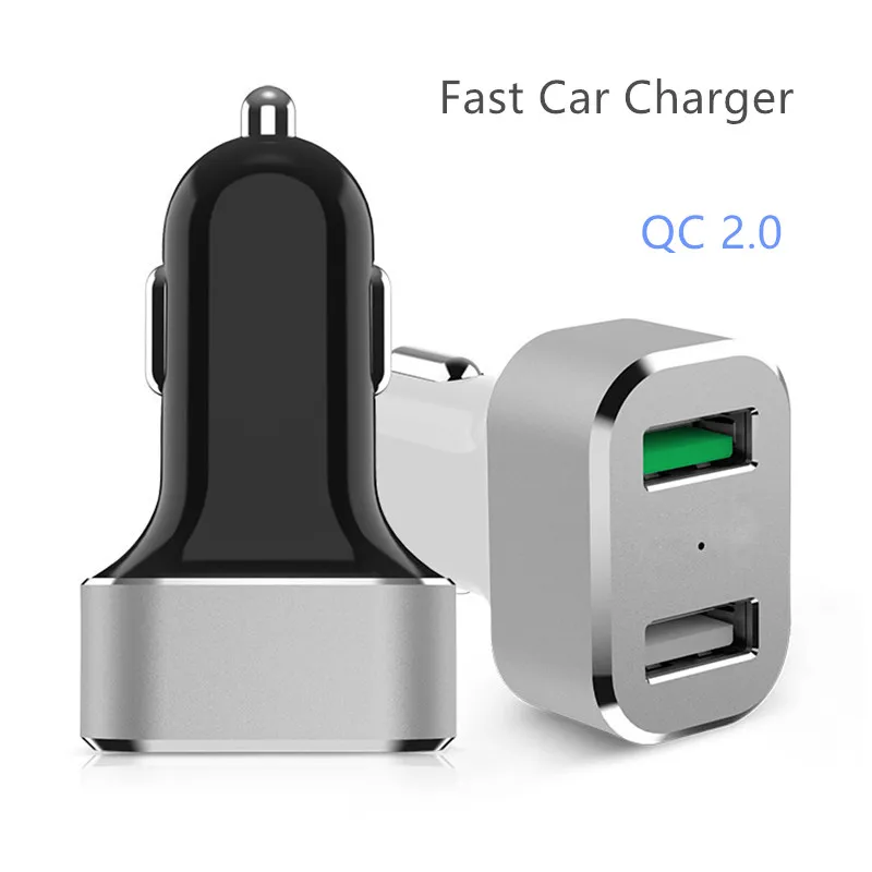 Быстрая зарядка 2 0 автомобильное зарядное устройство порта тип А USB QC2.0 &amp Volt IQ для