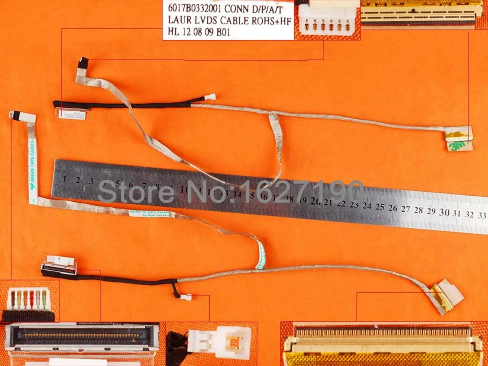 

New Laptop Cable For HP Envy15-3000 PN:6017B0332001 Replacement Repair Notebook LCD LVDS CABLE