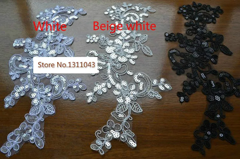 Кружевная 3D аппликация для свадебного платья 12 шт./лот аксессуары волос сделай