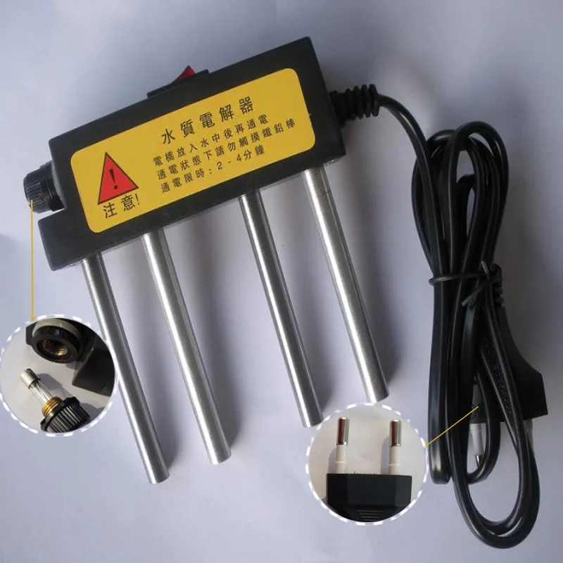 2 шт. оригинальный электролиз железные прутки TDS тестер воды электролизер Быстрая