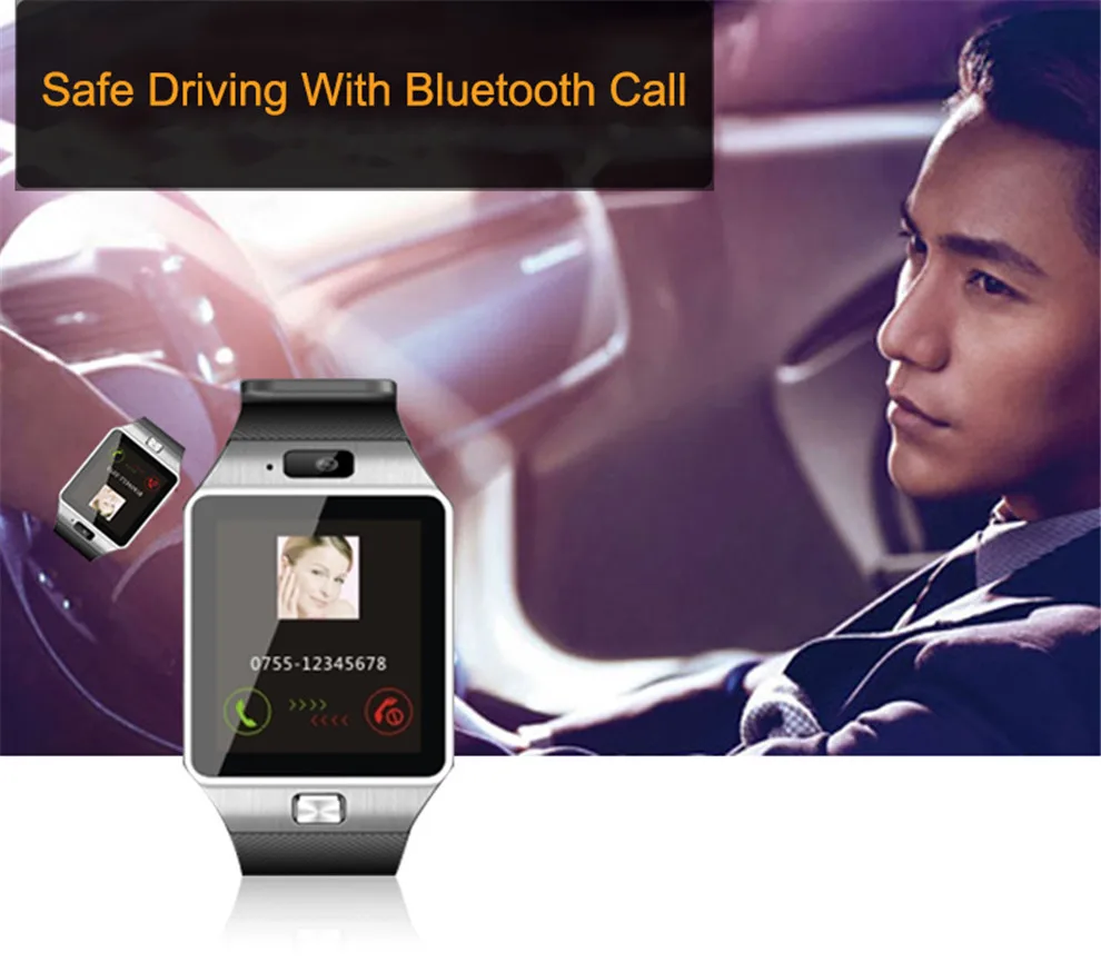 Новые Модные Смарт-часы Bluetooth Smartwatch С sim-картой TF Solt шагомер наручные часы для Android IOS смарт-телефоны часы для мужчин