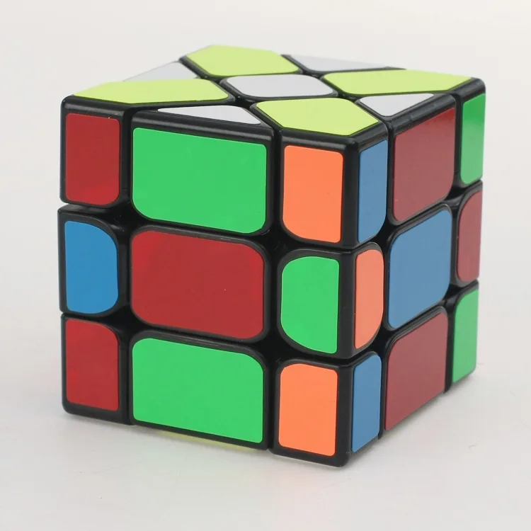 3x3x3 YJ Fisher магические кубики Skew пластиковые кубики-головоломки обучающие и