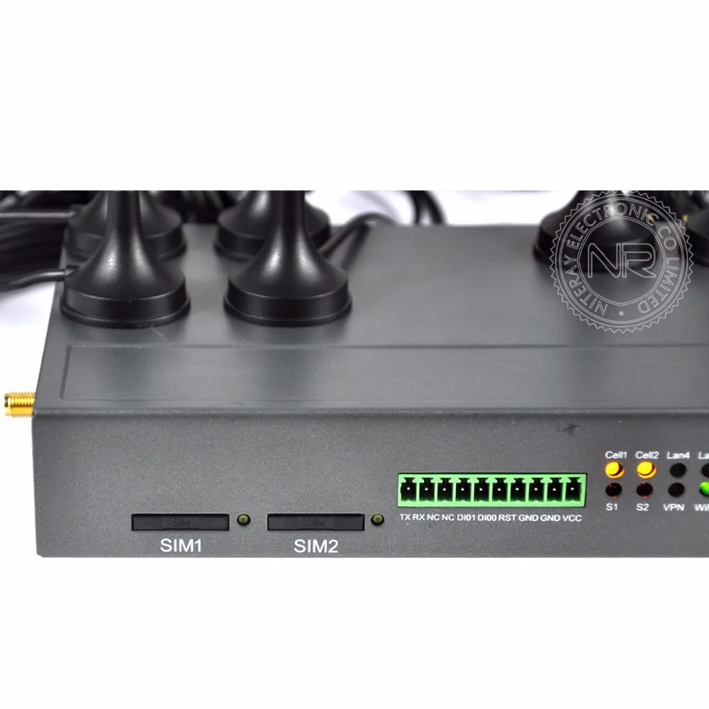 Wi-Fi-роутер с большим радиусом действия 3G баланс нагрузки двухсимочный роутер 4G