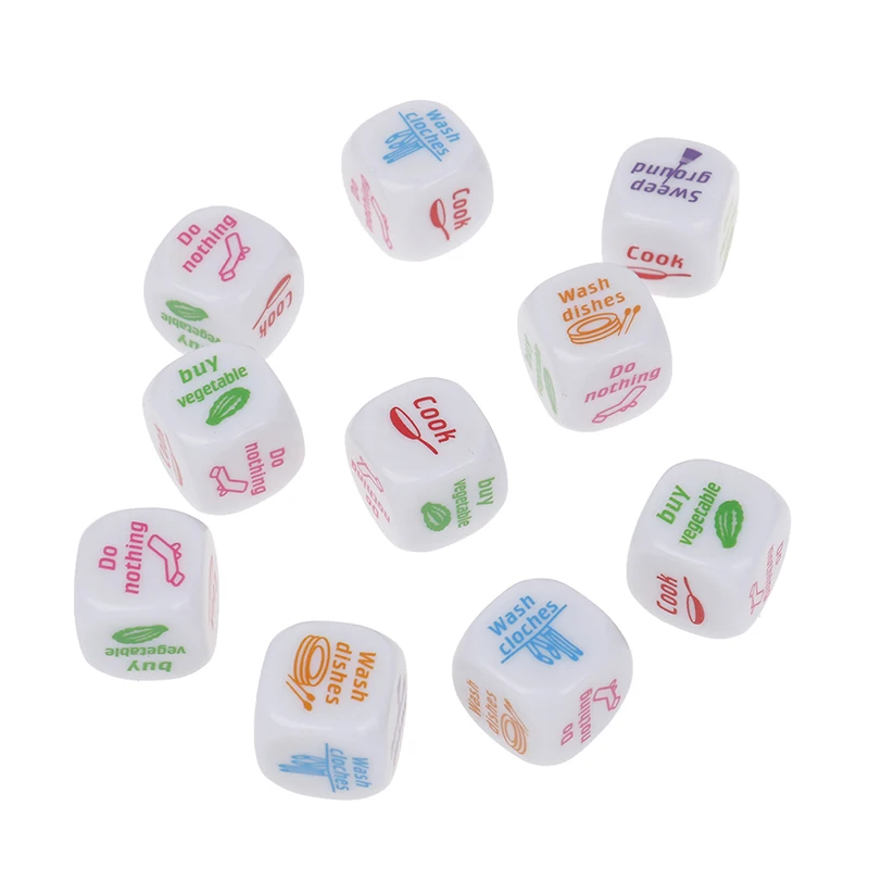 Новинка 1 шт./2 шт. световой домашней игры в кости забавные вечерние домашнюю