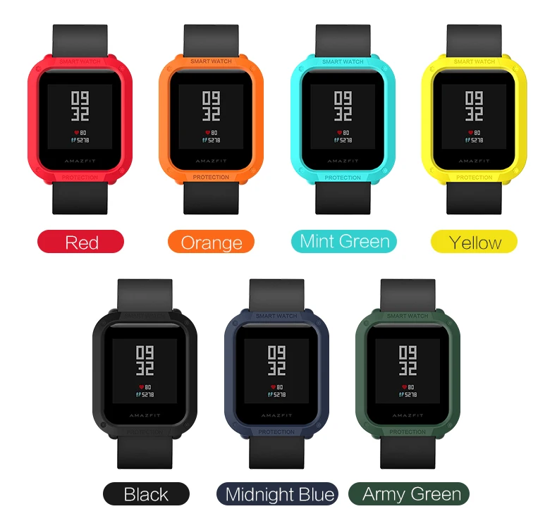Жесткий защитный чехол для Amazfit Bip GTS GTR 42 мм 47 мм протектор для часов Huami Bip Lite аксессуары для умных часов SIKAI