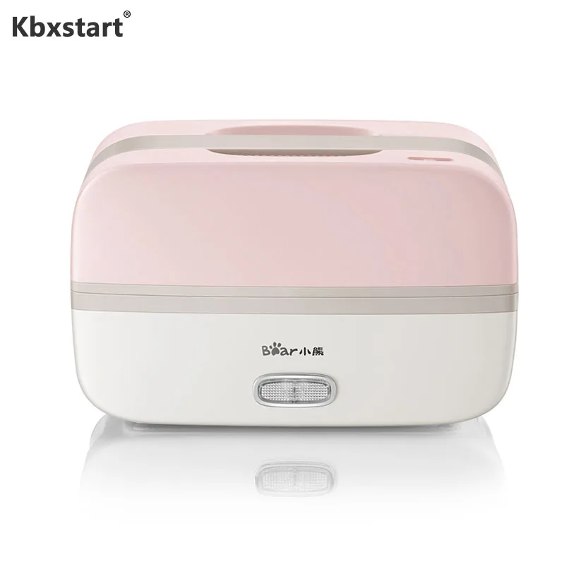 Kbxstart 220V Портативная многофункциональная Пароварка для риса коробка с двойным дном из нержавеющей стали лайнер еда Cuiseur кухонная плита