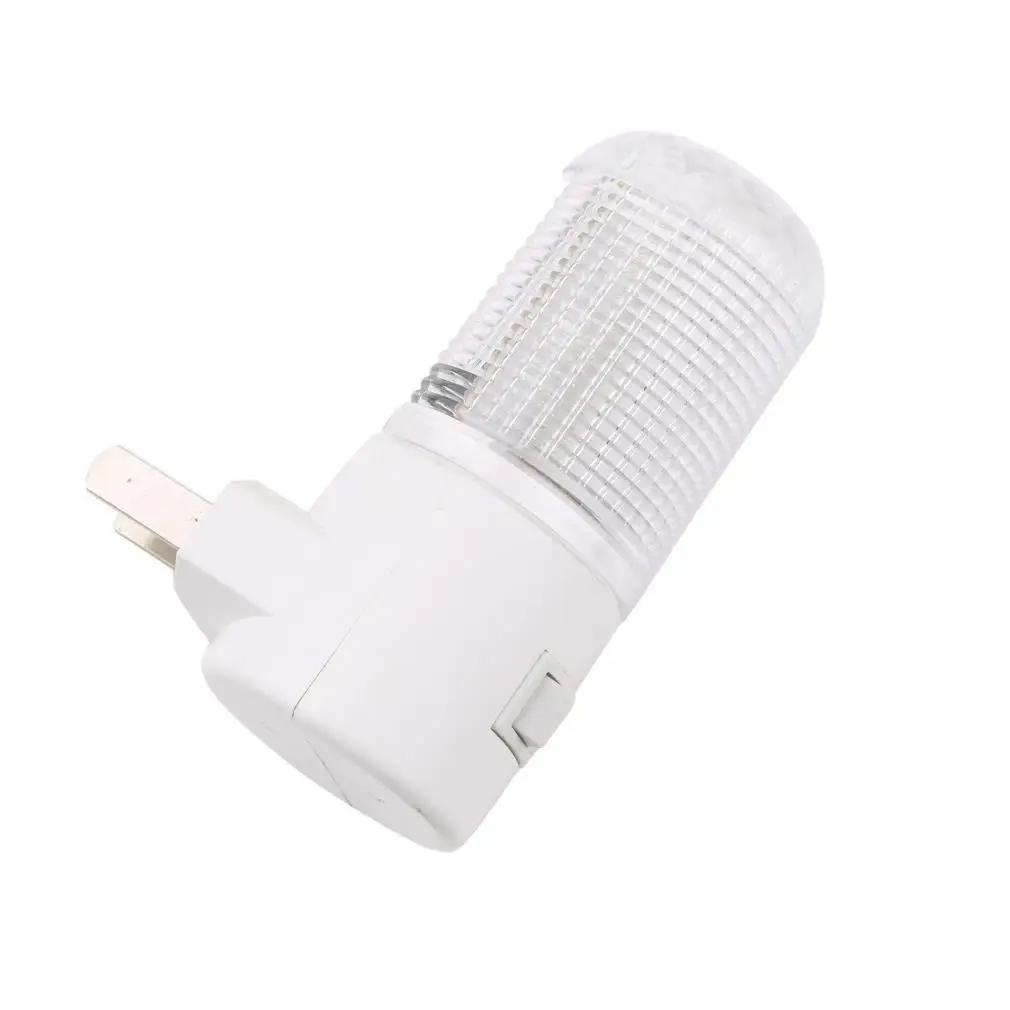 1pc Bedroom Night Light Lamp US Plug 1W 4 LED AC Wall Mounting Energy Saving 2017 | Лампы и освещение