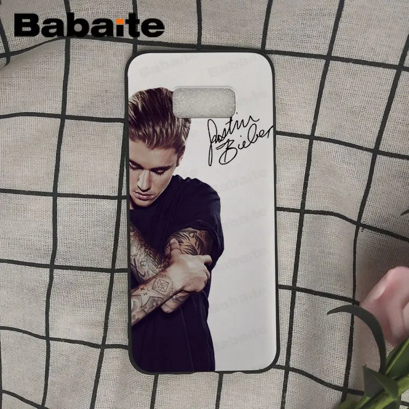 Чехол для телефона Babaite Justin Bieber чехол Samsung Galaxy s9 s8 plus note 8 note9 s7 s6edge | Мобильные