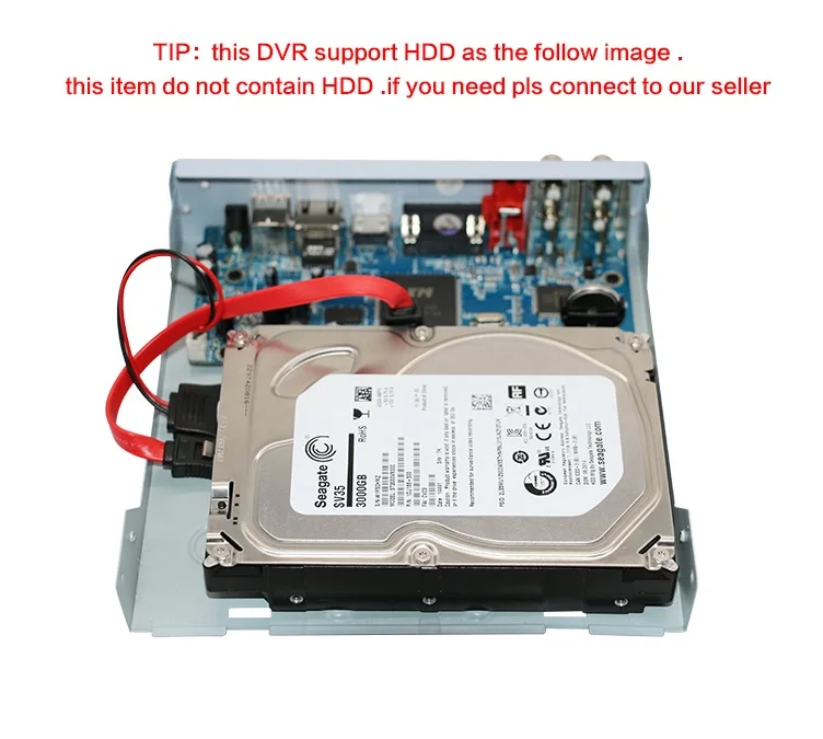 16CH 5в1 AHD DVR Поддержка CVBS TVI AHD аналоговые ip-камеры HD P2P Облако H.264 VGA HDMI видео рекордер RS485 аудио Hiseeu