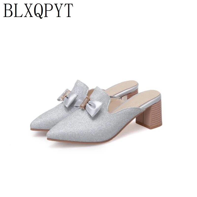 BLXQPYT/2019 г. Хит продаж женские тапочки сандалии больших и маленьких размеров 32-50