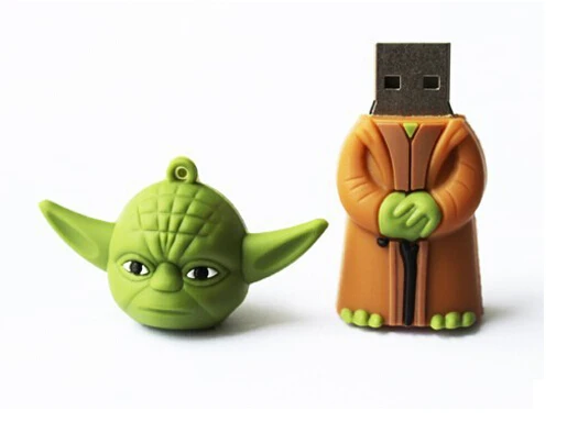 USB stick usb Star Wars Darth Vader/Yoda R2D2 flash drive 8gb 16gb 32gb 64gb Stick 8g 16g Memory Pendrive key U Disk | Компьютеры и