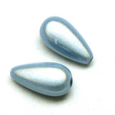 Чудо Бисер Perles Magiques Акриловые Teardrop бусины 12x23 мм Круглый Spacer Magic Perles для DIY ювелирных браслет делая - Цвет: Light Blue