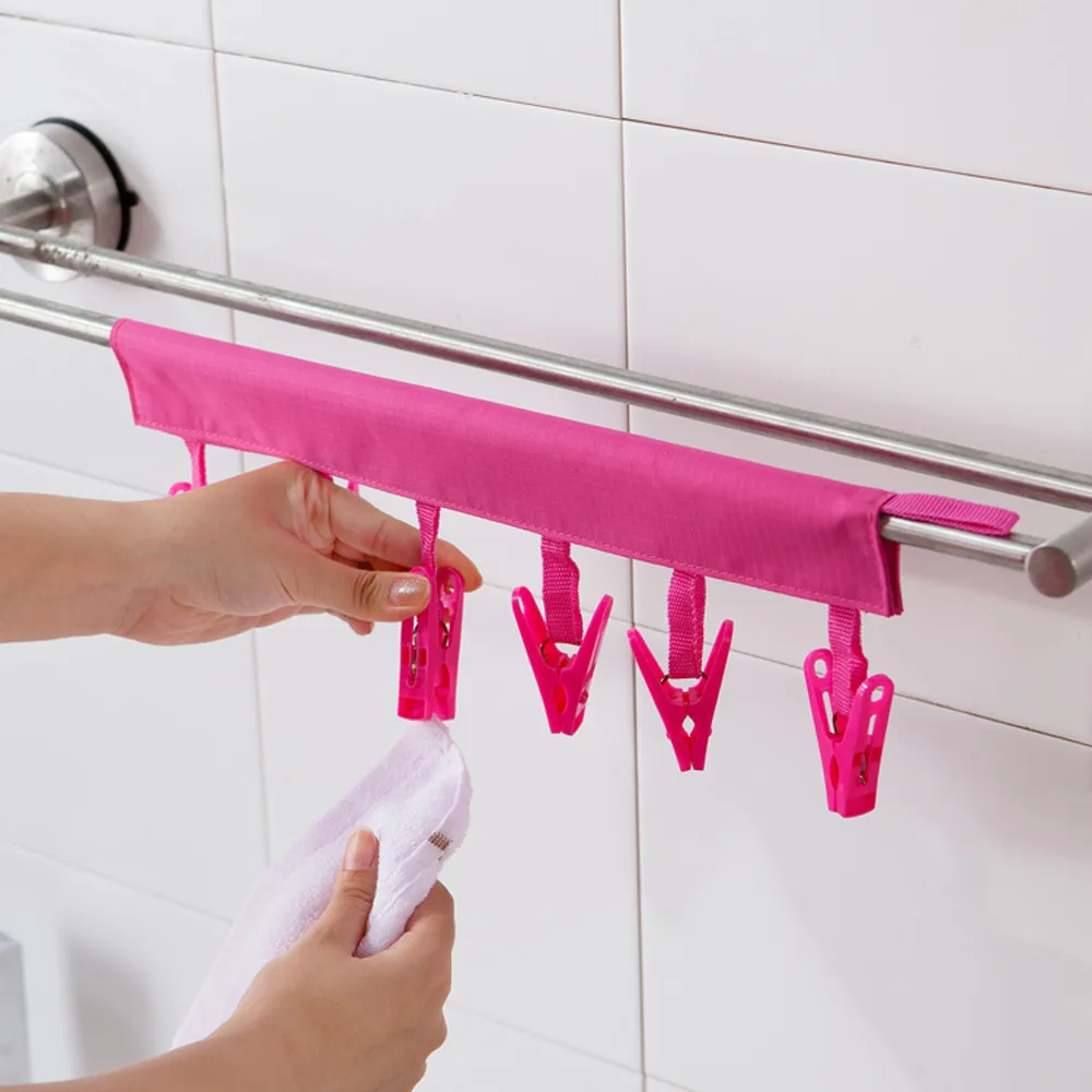 Портативная вешалка для носков сухих тканей подвесная одежды портативная