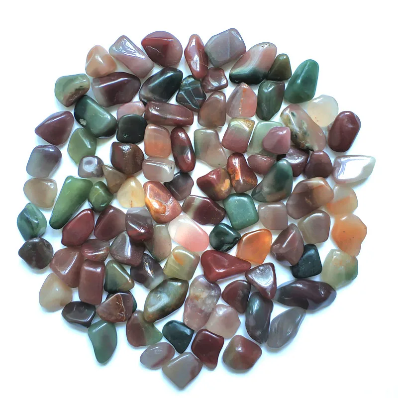 

100g natural purple green agate gravel crystal original stone for Buddha fish tank flower decoration decorative small stone