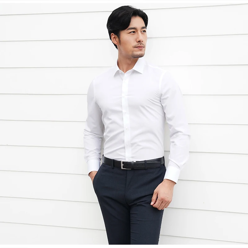 Deepocean Brand Men Shirts Multicolor Optional Fashion Tops Spring Long 10XL Cotton Camisa Masculina X75009L | Мужская одежда
