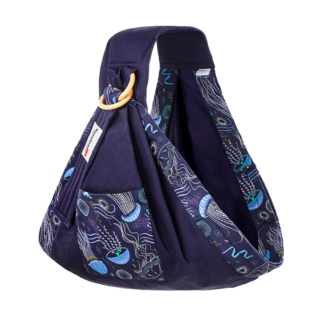 Baby Scarf Nursing Print CoverMulti-functional Summer Breathable Baby Carrier for Newborn Bearing 60 kg Baby Wrap