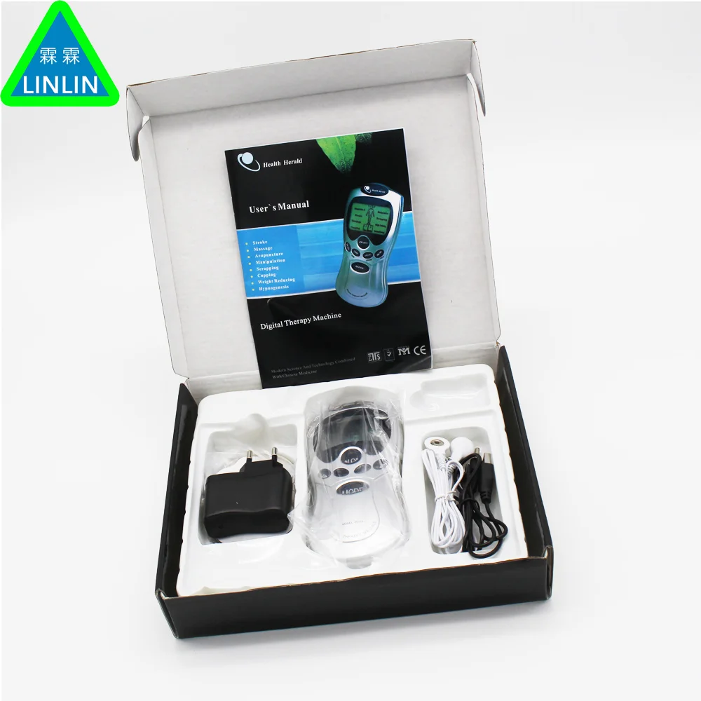 2 электрода для ухода за здоровьем Десятки Иглоукалывание электрическая терапия