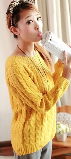 Рождественский свитер женский зимний новогодний винтажный утепленный пуловер