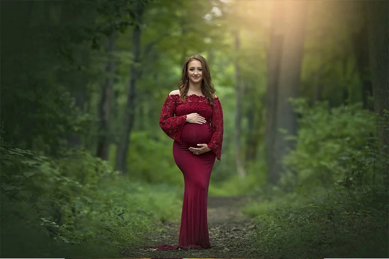 SMDPPWDBB для беременных, реквизит для фотосъемки, платья для беременных, большие размеры, сексуальные кружевные нарядные платья для беременных, белое платье для фотосъемки