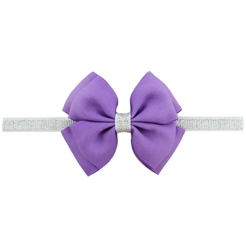 Kids Girl Simple Baby Headband Toddler Thread Bow Bling Hair Band Accessories Rose Red Headwear Kid Wholesales | Детская одежда и