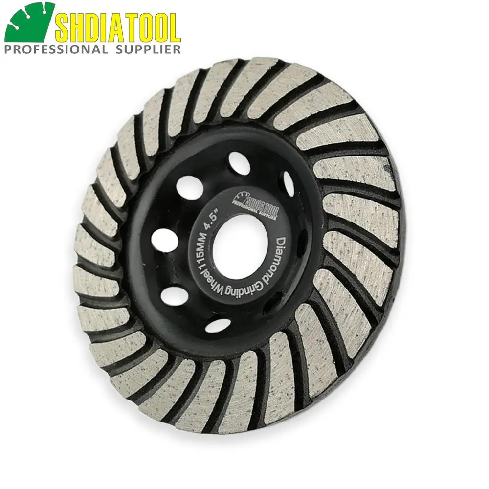 SHDIATOOL 2 шт. 115 mmDiamond Turbo Row шлифовальные Кубок колеса бетон кладки и некоторые Другое