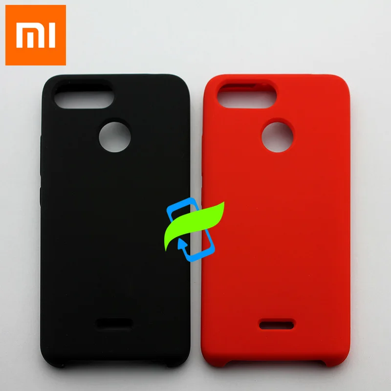 Чехол для Xiaomi Redmi 6 жидкий силиконовый защитный чехол XIAOMI 5 A Mi Mix 2 S 8 9 se A3 задняя