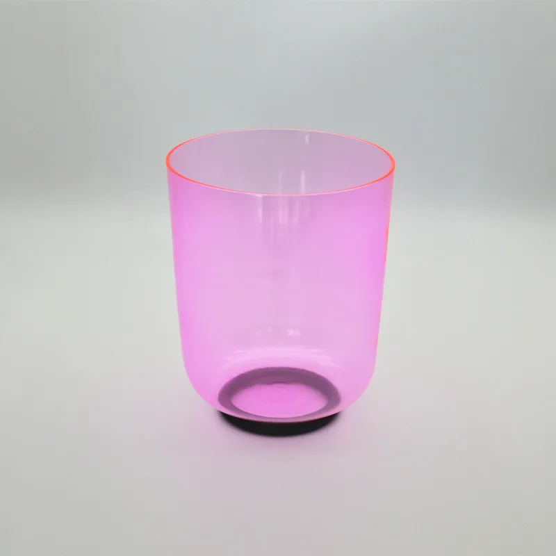 Настраиваемая Поющая чаша с прозрачным кварцевым кристаллом 9 дюймов