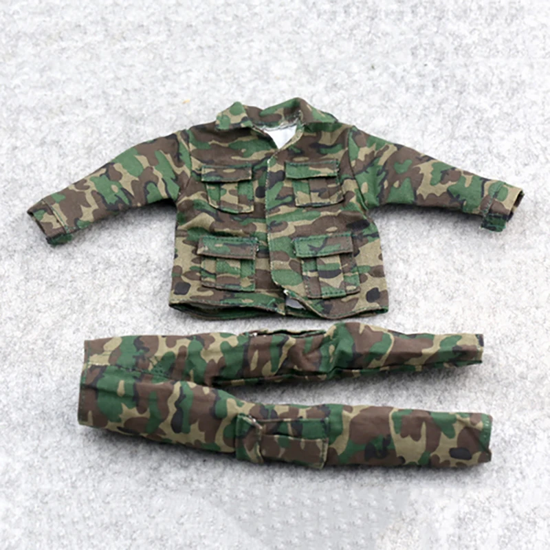 

1/6 Scale US Army Male Jungle Camouflage Combat Uniform Men Clothes Clothing For 12" Action Figures Body Doll Toy