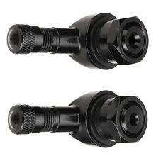2x Мотоцикл с ЧПУ 90 градусов угол колеса шины NCY герметичные TWPO клапаны DIY Kit