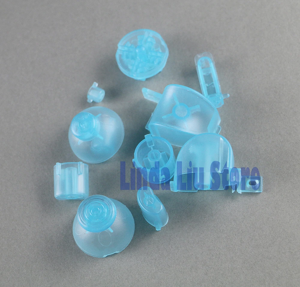 20 комплектов цельных и прозрачных цветов для Gamecube контроллер мод красочный