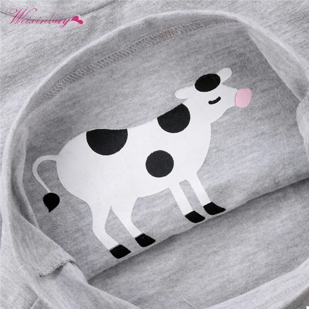 WEIXINBUY Boys T-shirt Novelty Ask me about My Moo Cow Letter Kid Boy Short Sleeves Toddler Tops T-Shirt Tees Inside Clothes |